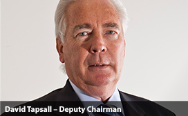 David Tapsell, Deputy Chairman Lives Lived Well