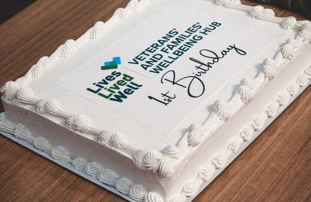 The cake with Adelaide hub logo on it