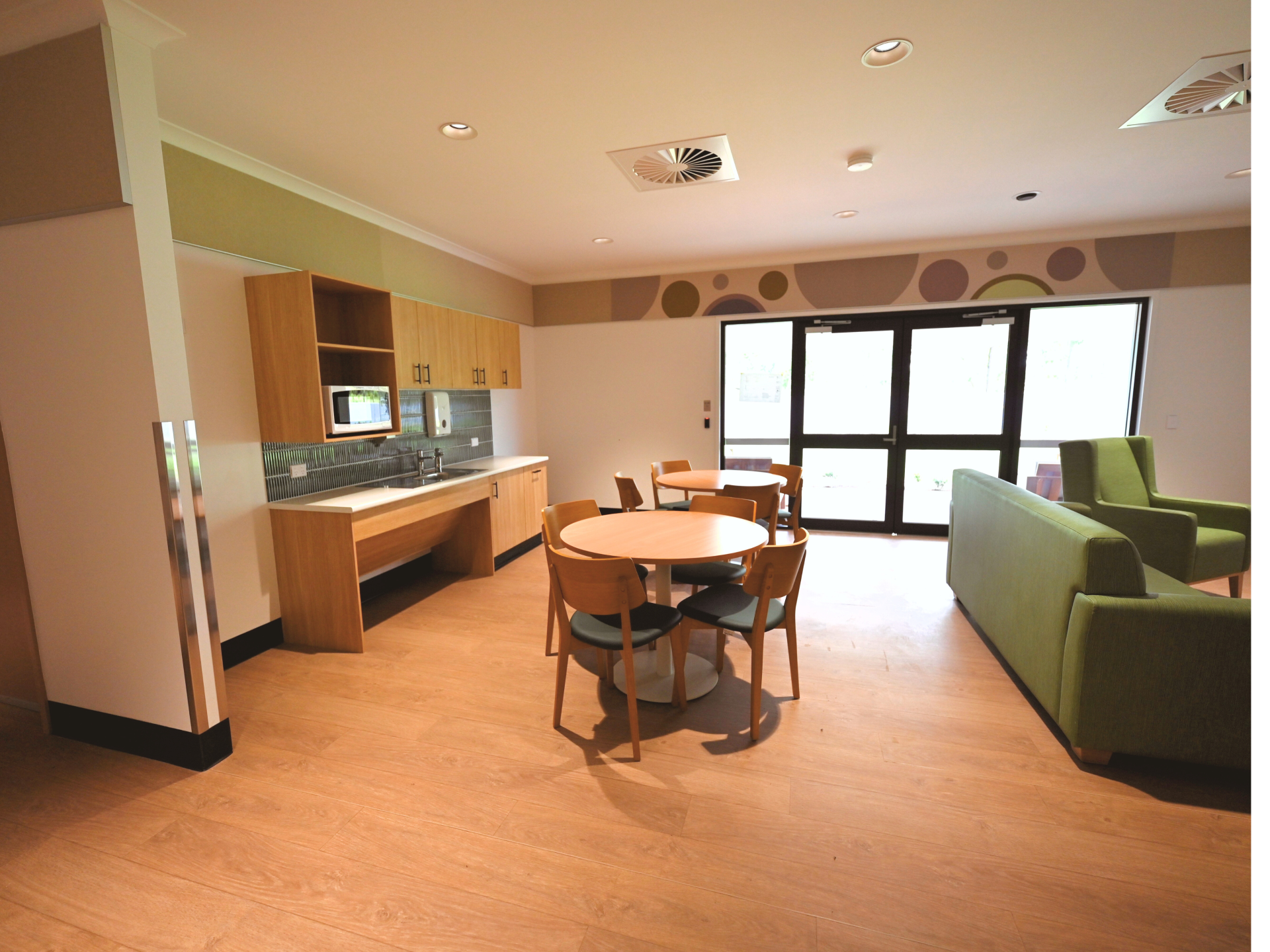 Indoor area of Wide Bay Recovery 