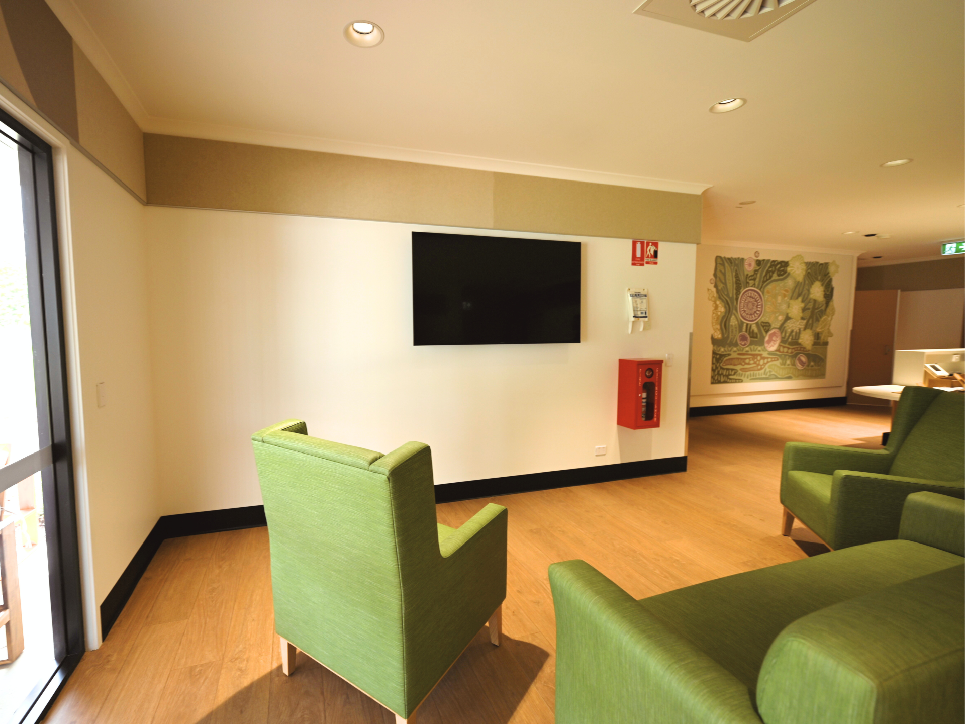 Indoor area of Wide Bay Recovery 