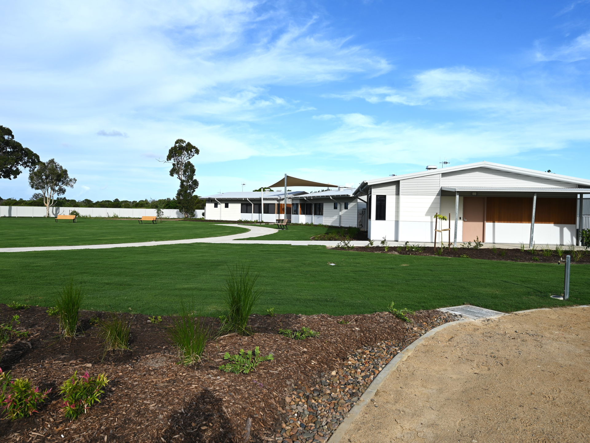 Outdoor area of Wide Bay Recovery 
